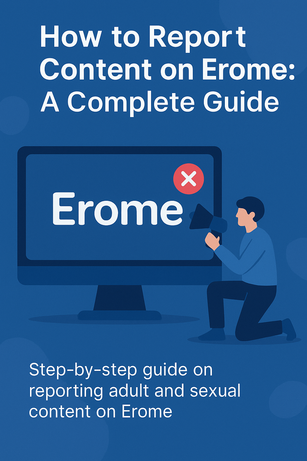 How to Report Content on Erome